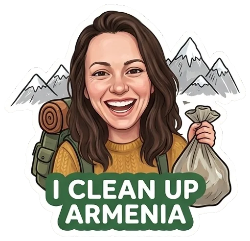 I clean up Armenia